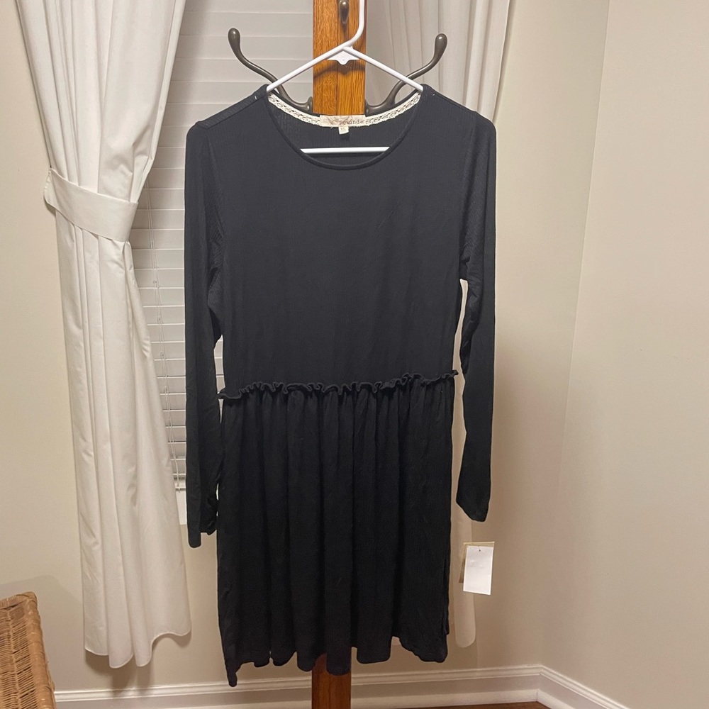 black dress